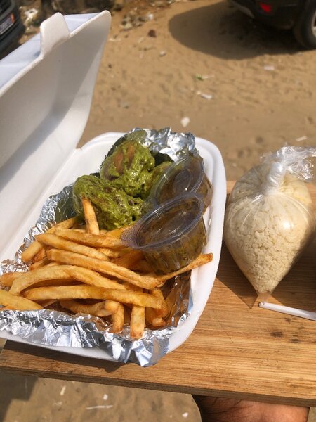 Délice de Poulet et de frites