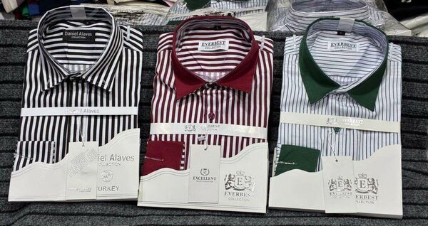 Chemise rayée pour hommes