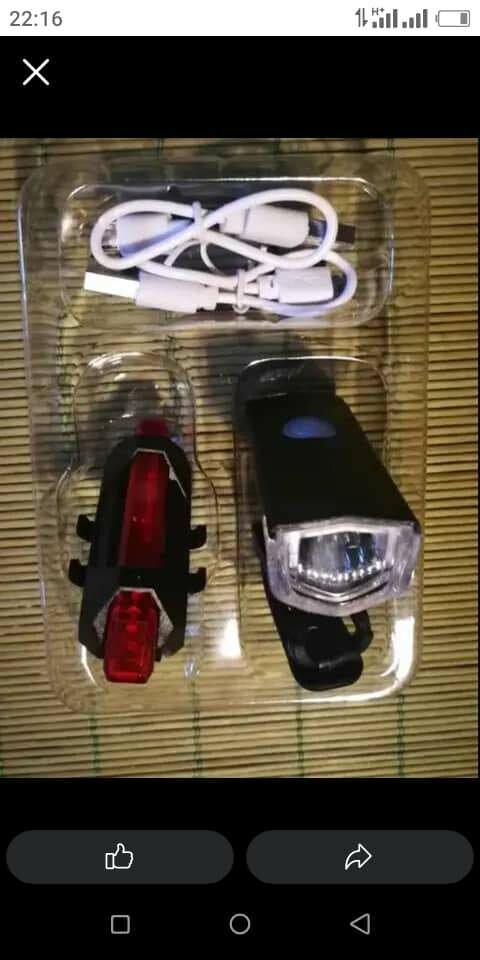 Waterproof Bicycle Light Set
