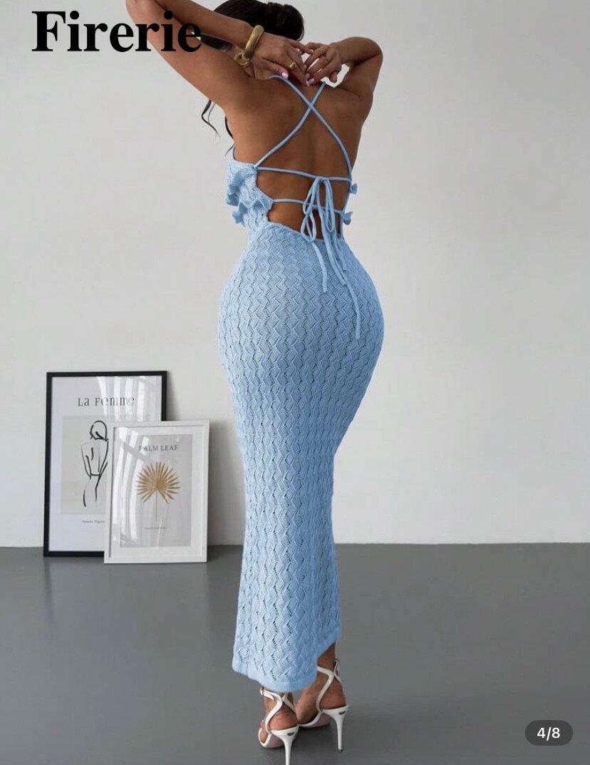 Robe dos nu