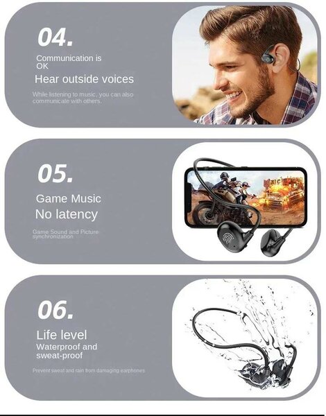 Bone conduction headsets