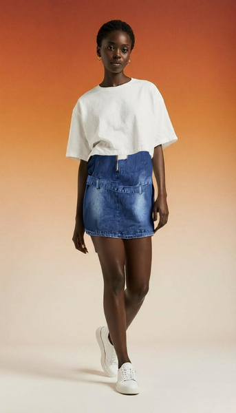 Robe en jean élégante