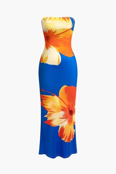 Sunflower long dress