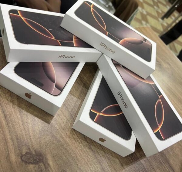 New sealed in box iPhone 16Pro max 256gig physical sim JV un