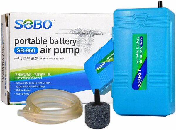 SOBO Pompe à Air Portable SB-960
