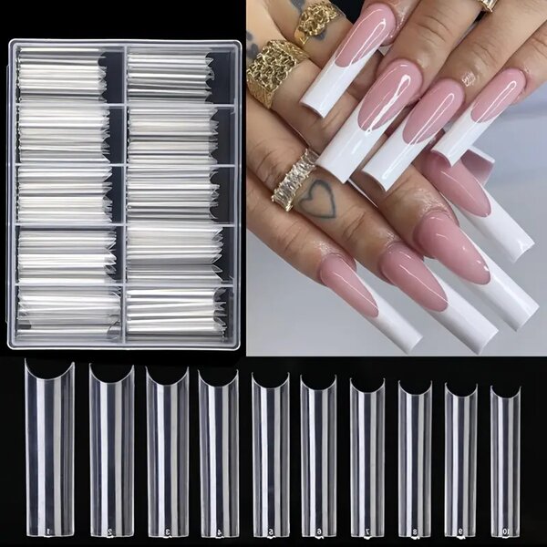 Long nail tip normal and arcylic
