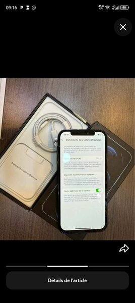 iPhone 12 Pro Max 128GB Neuf
