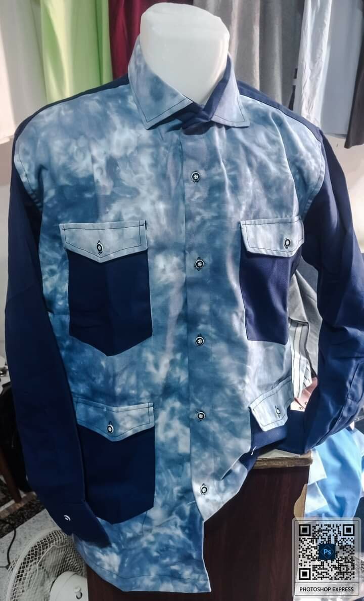 Chemise manches longues disponible a 15000fr
