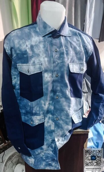 Chemise manches longues disponible a 15000fr