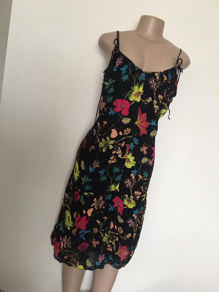 Dress noir vert