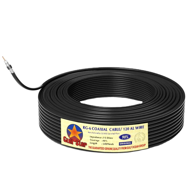 Câble coaxial RG-6 120 AL