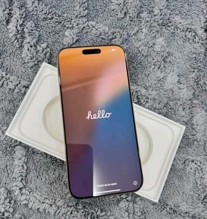 iPhone dernier modèle doré