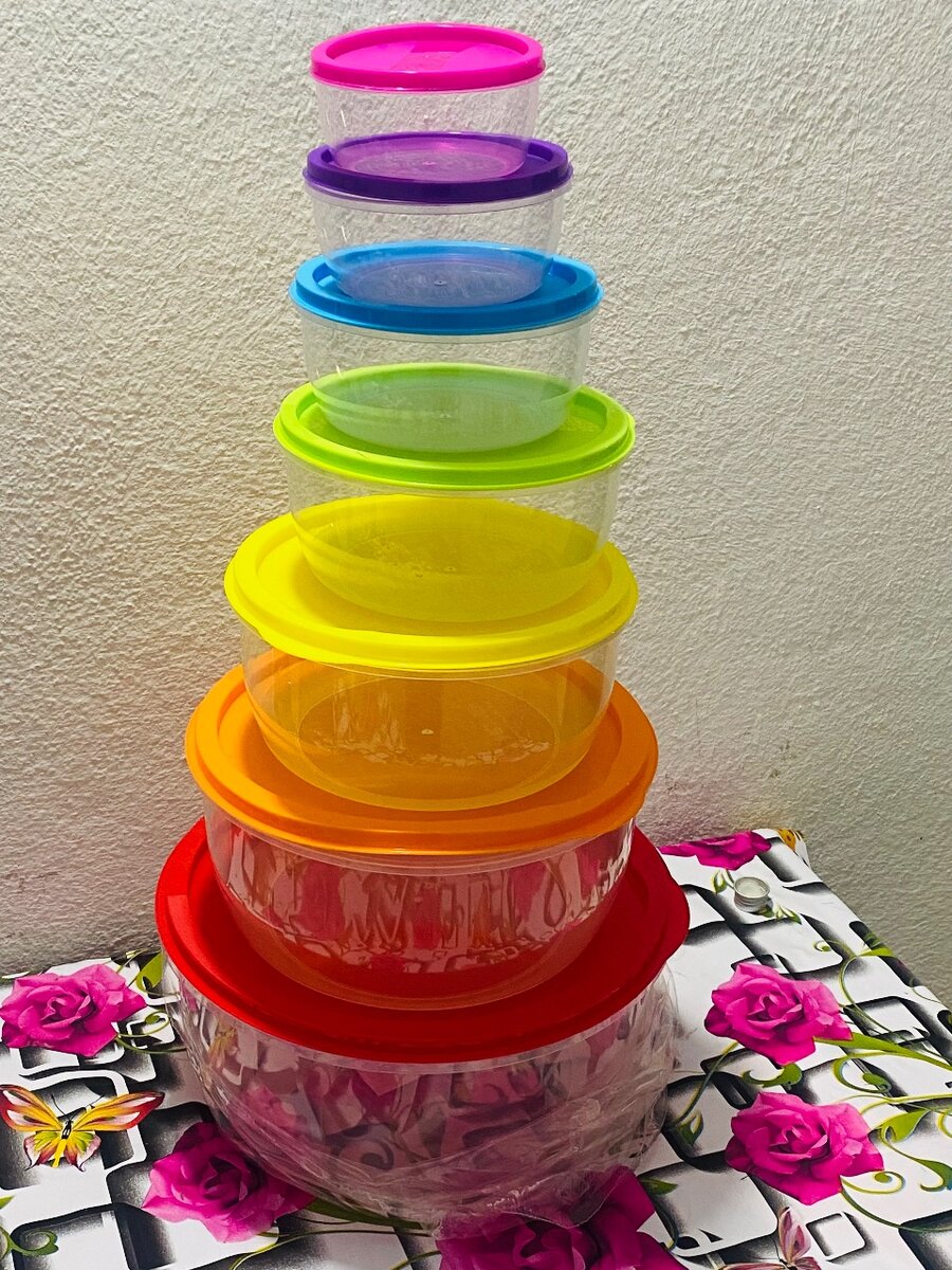 Boîtes de Rangement Colorées Empilables