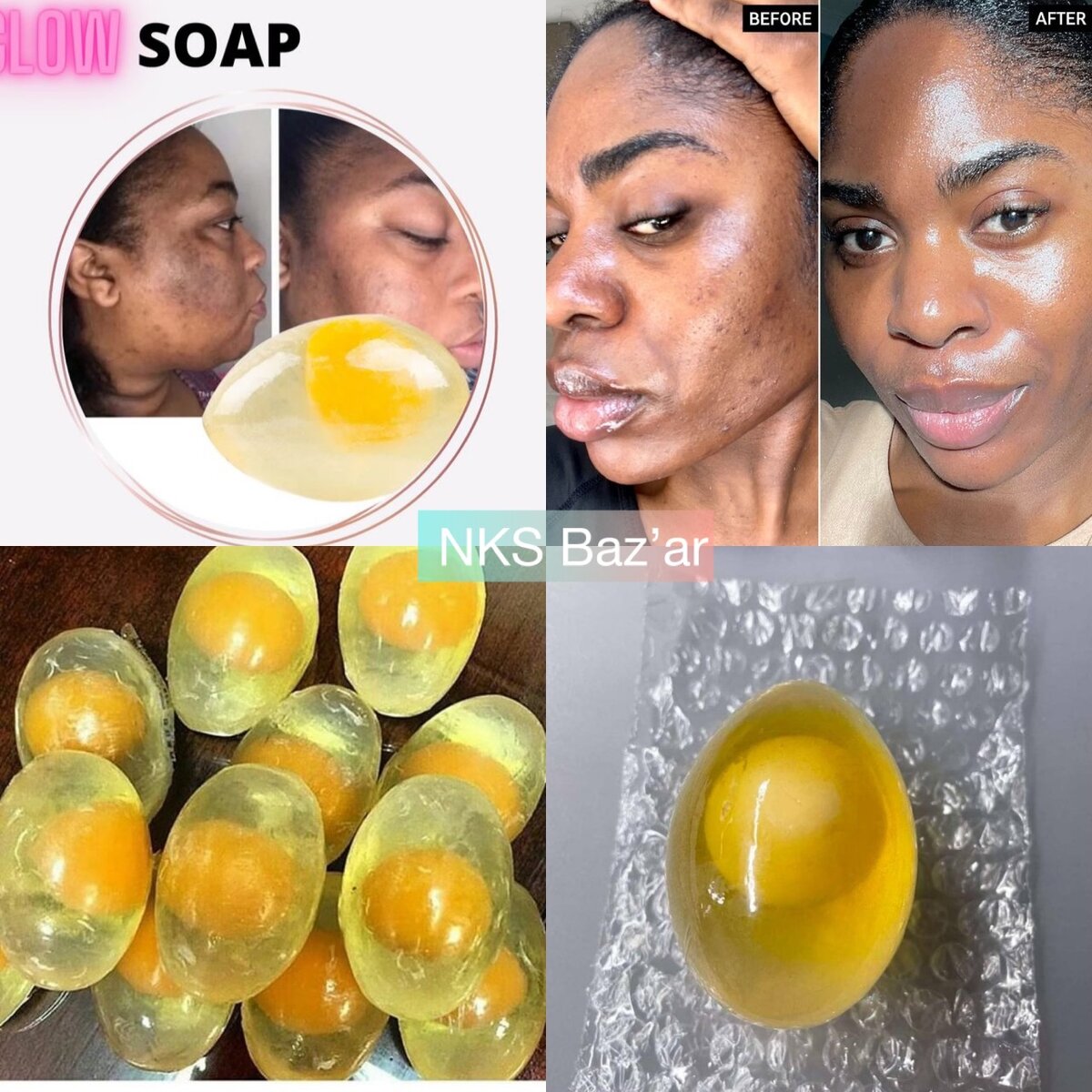 Nettoie le visage, élimine les taches et boutons