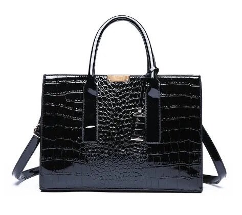 Leather hand bag