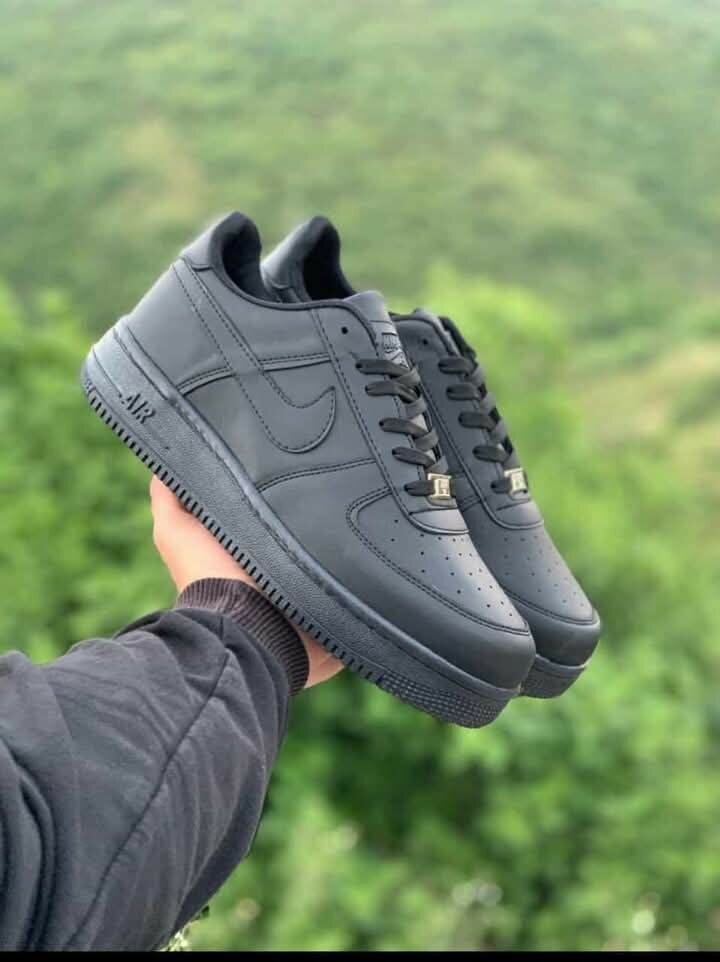 Black Nike sneakers