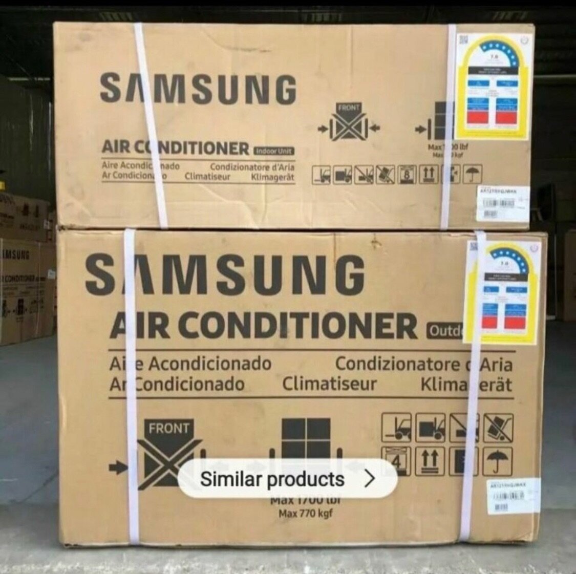 Samsung air conditioner, 1.5hp