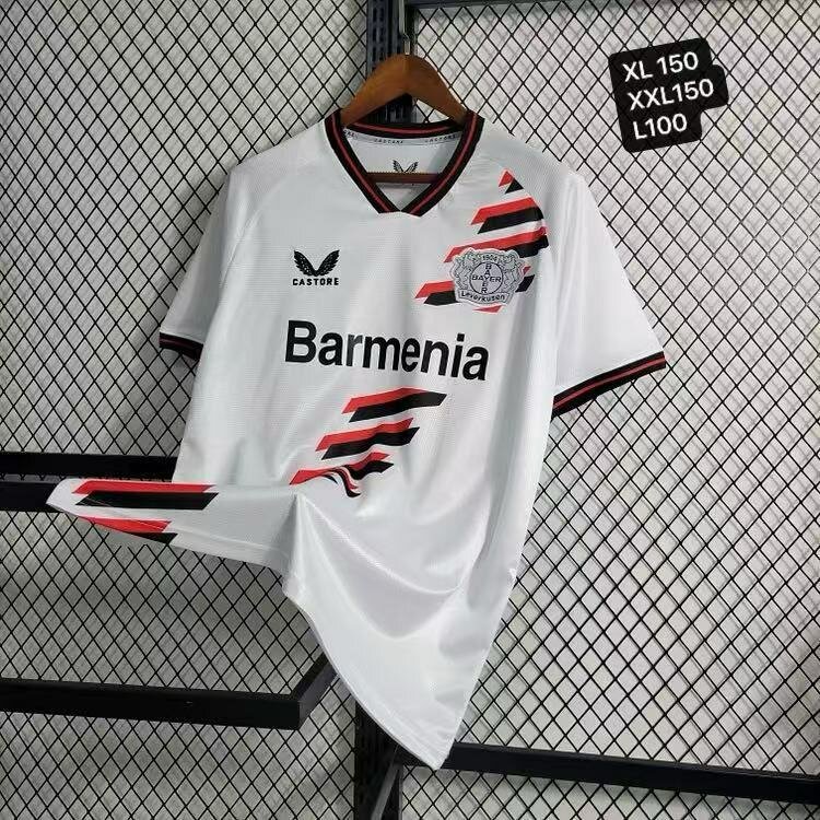Maillot de football Bayer blanc
