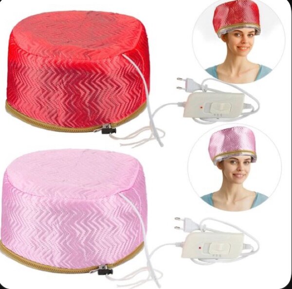 Steaming hair cap