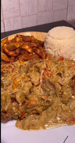 Poulet mayo /alloco&attieke