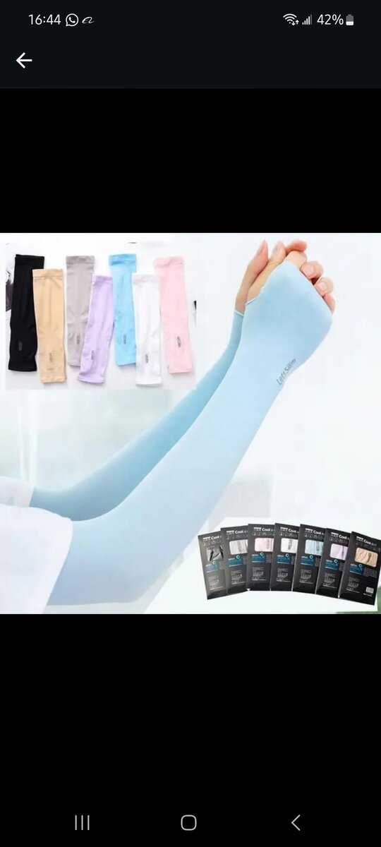 Manchettes de protection solaire