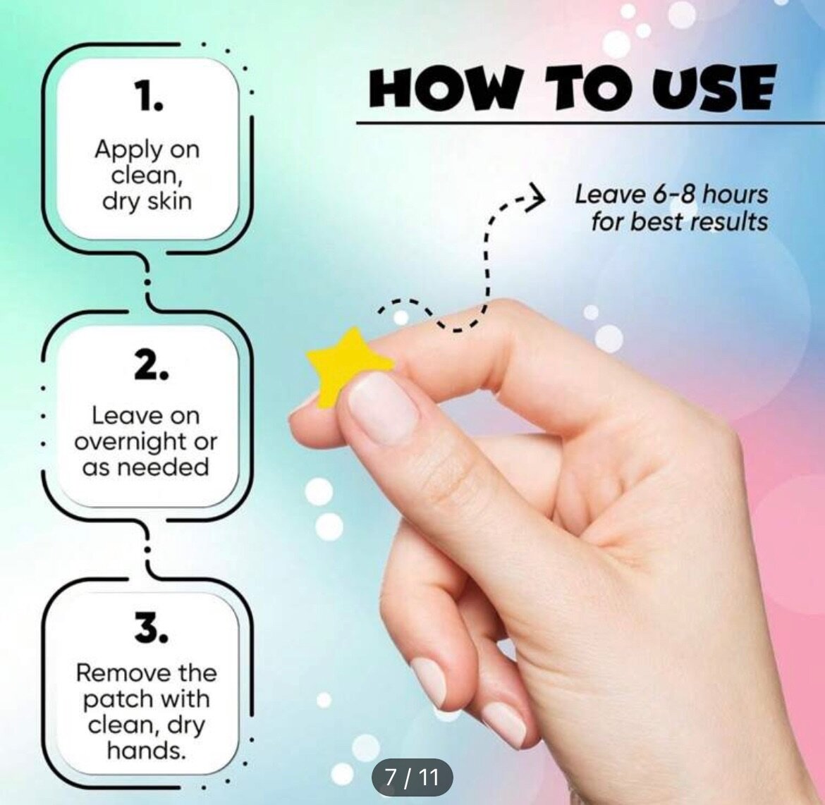 Pimple patch