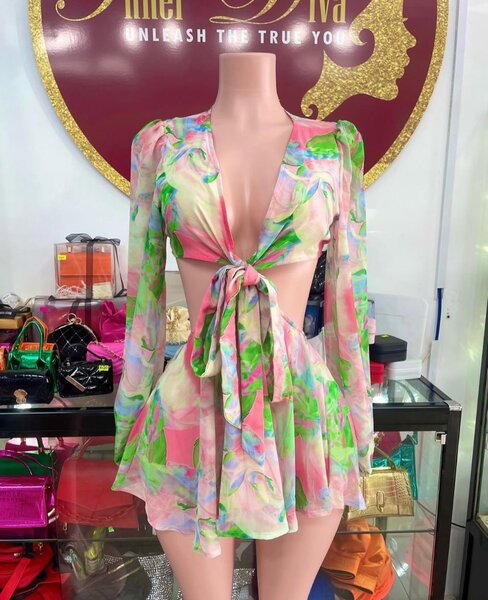 Multicolor dress