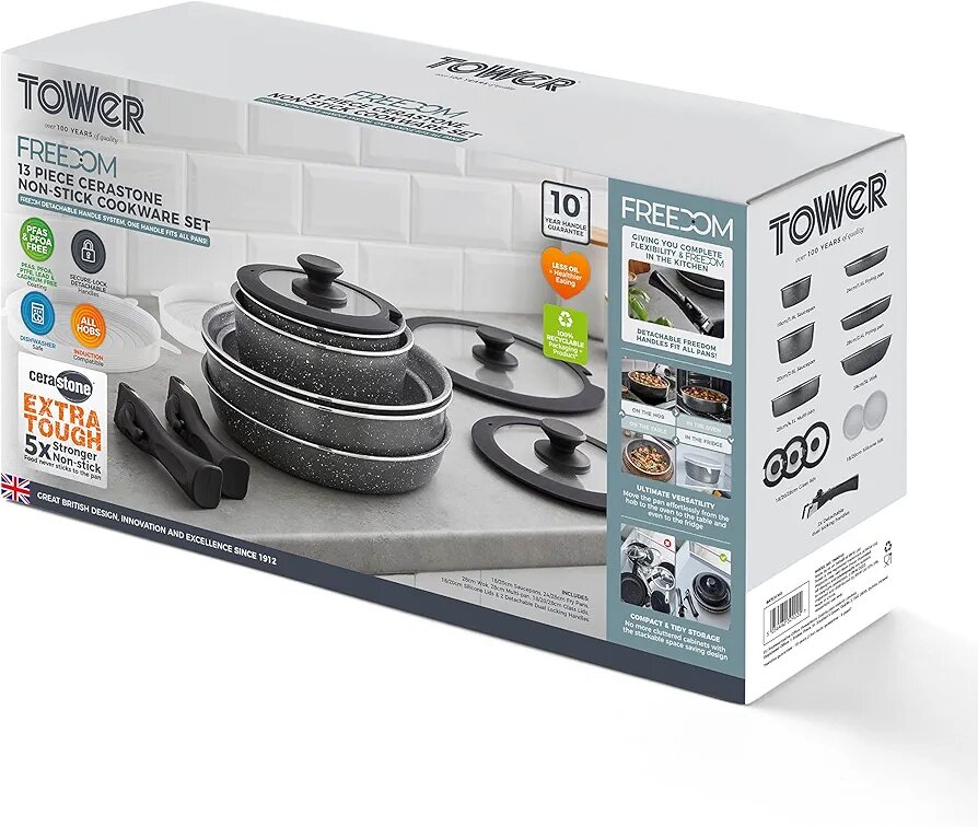 13pcs nonstick cookware set