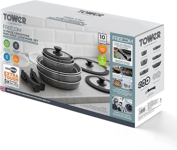 13pcs nonstick cookware set