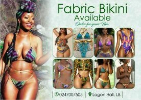 Fabric bikini