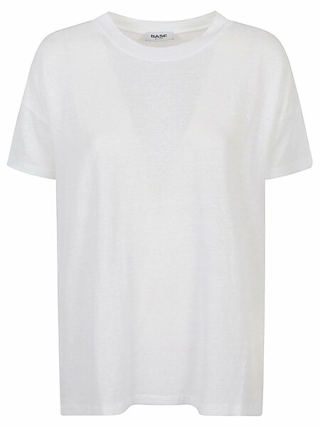 T-shirt blanc en coton