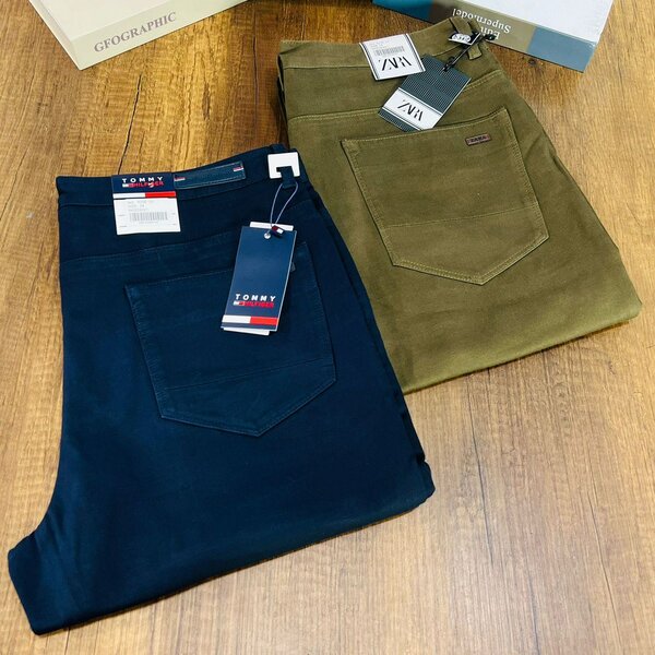 Khaki jeans