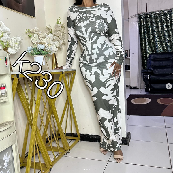 Dress long sleeve