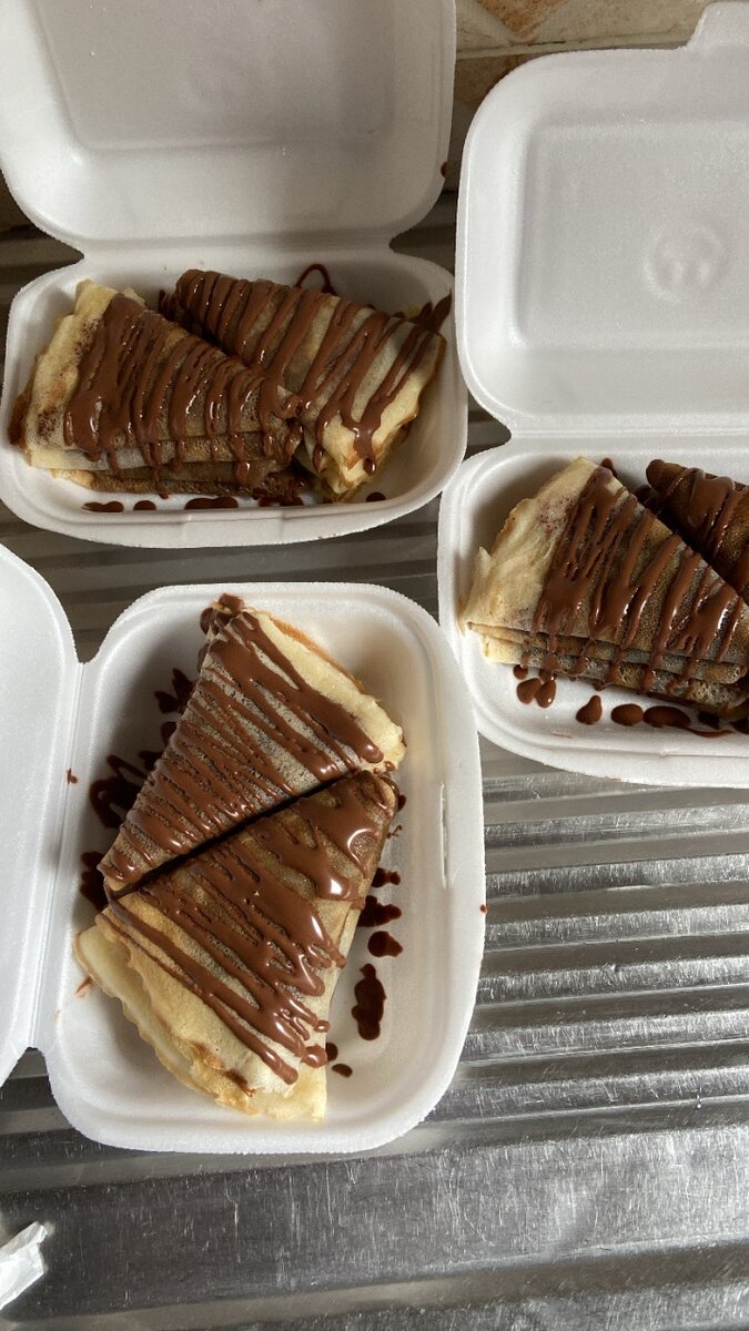 Des crêpes