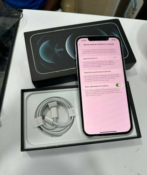 iPhone 12 Pro 128 Go Argent