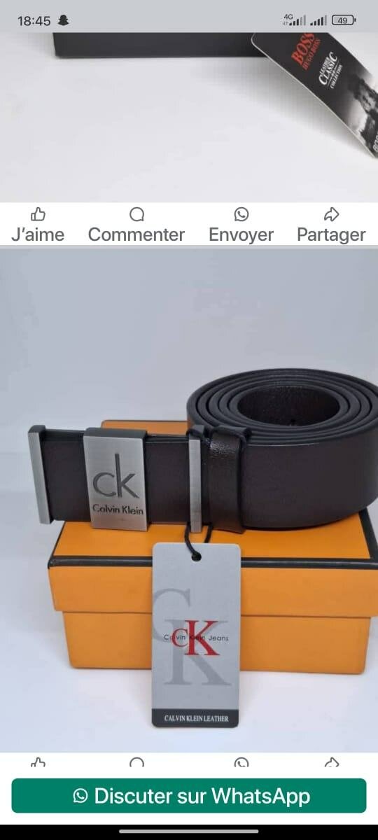 Ceinture authentique