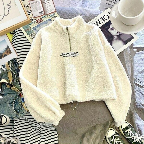 Cropped sweater