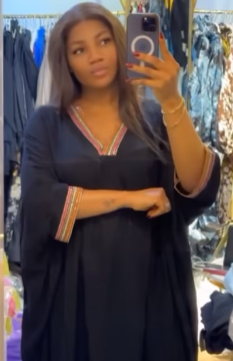 robe large noir