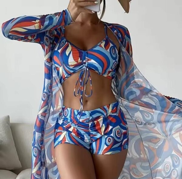 Ensemble de plage chic 3 pièces