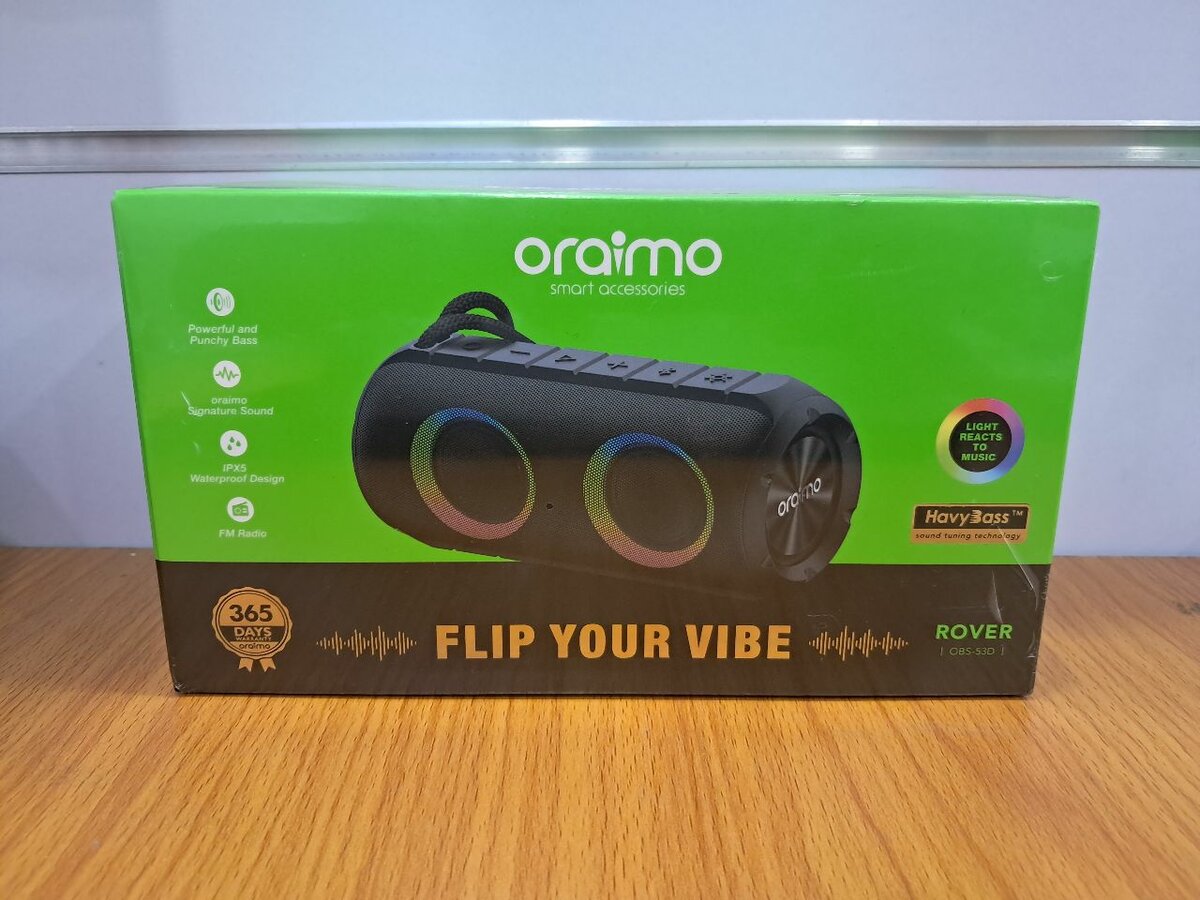 Oraimo rover portable Bluetooth speaker