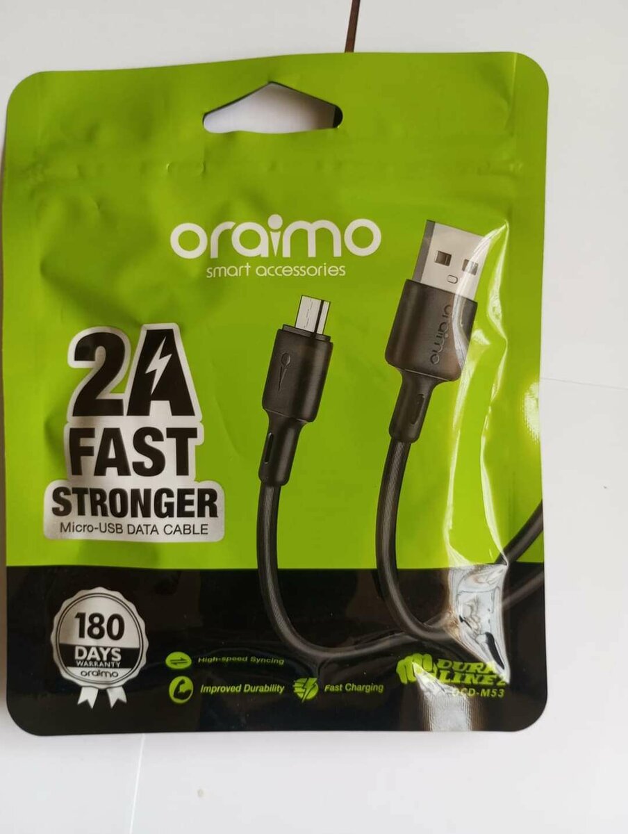 Cable de chargeur oraimo