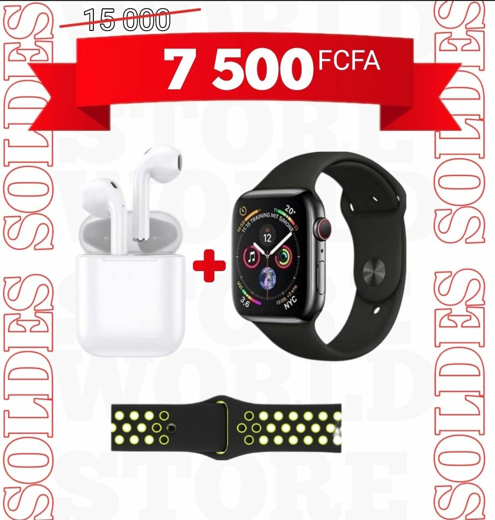Montre Smart et Écouteurs