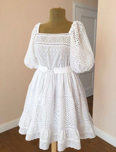 White dress