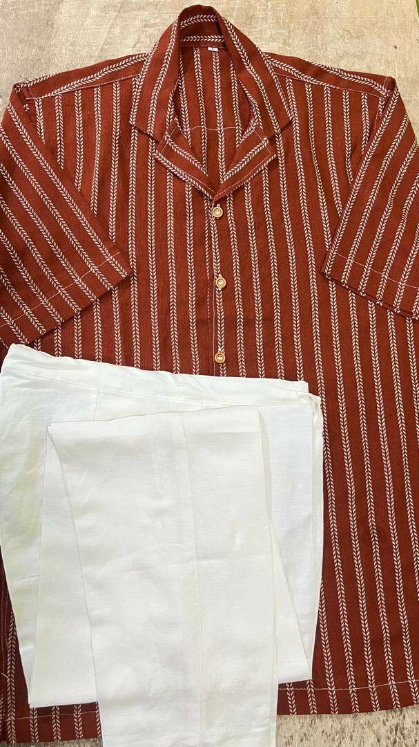 Ensemble chemise et pantalon légers