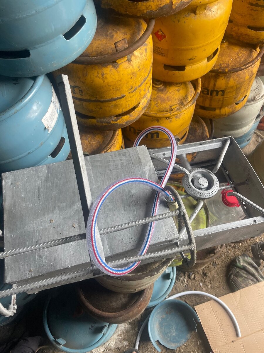 Gril à gaz portable robuste