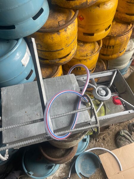 Gril à gaz portable robuste