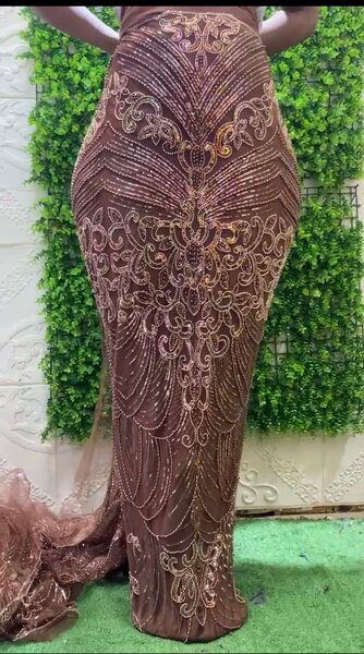 Coffee/brown lace