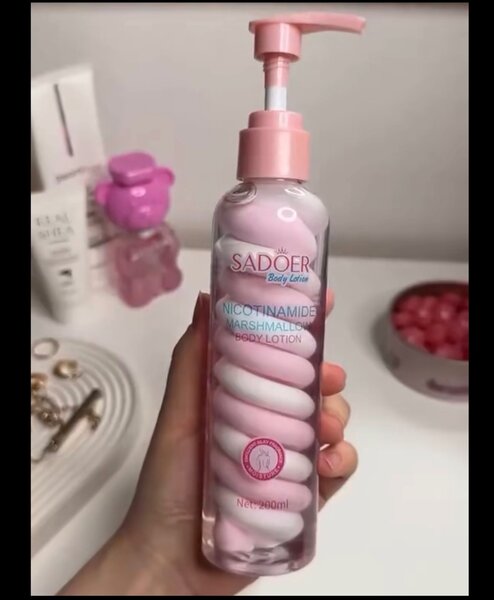 Lotion corps à la guimauve