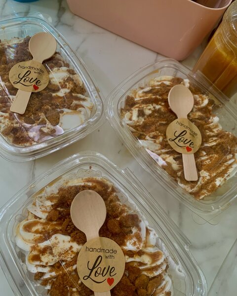 Cake jar spéculos