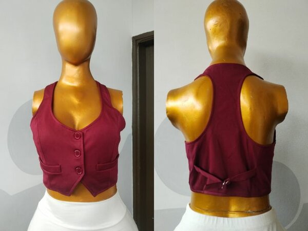 rouge gilet